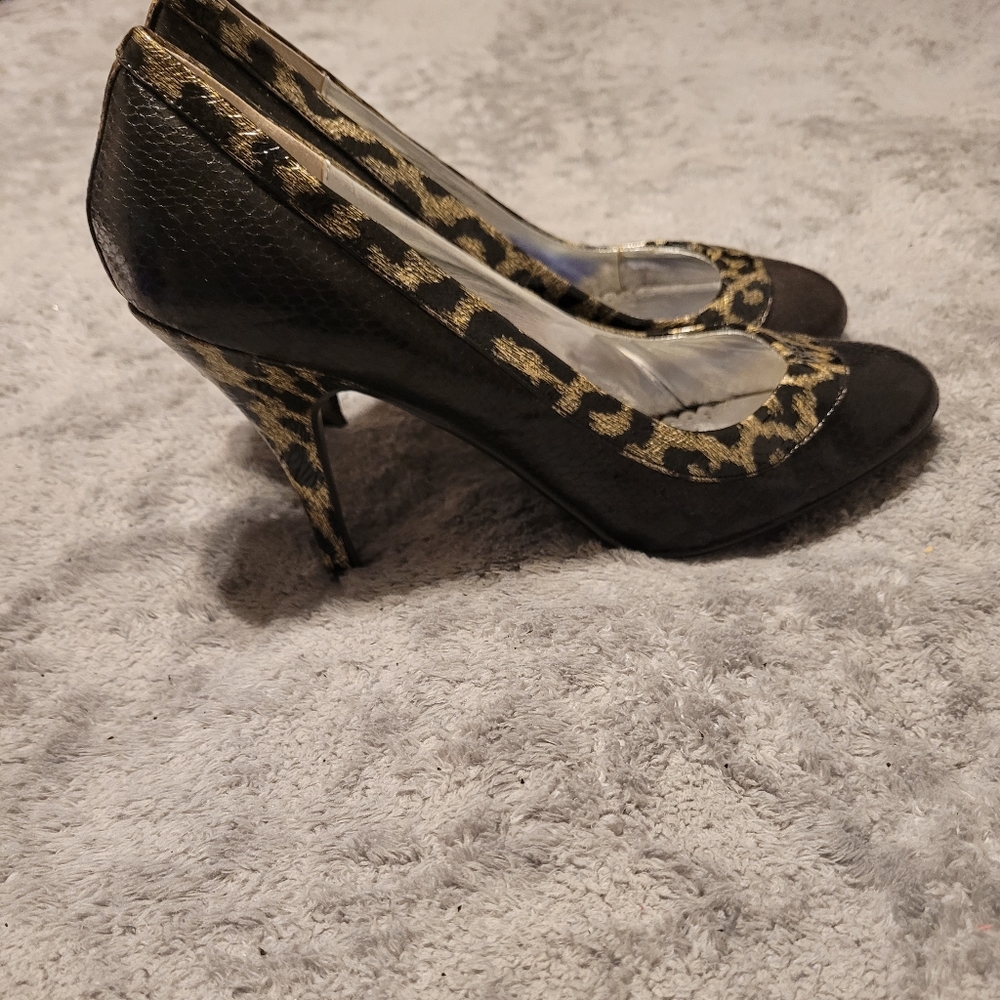 Womans Animal Print Heels